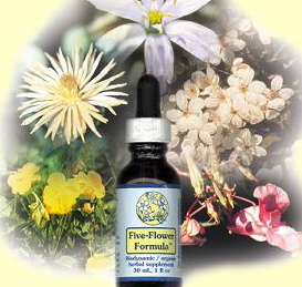 Flower essences for pet loss-Five Flower Formula by FES